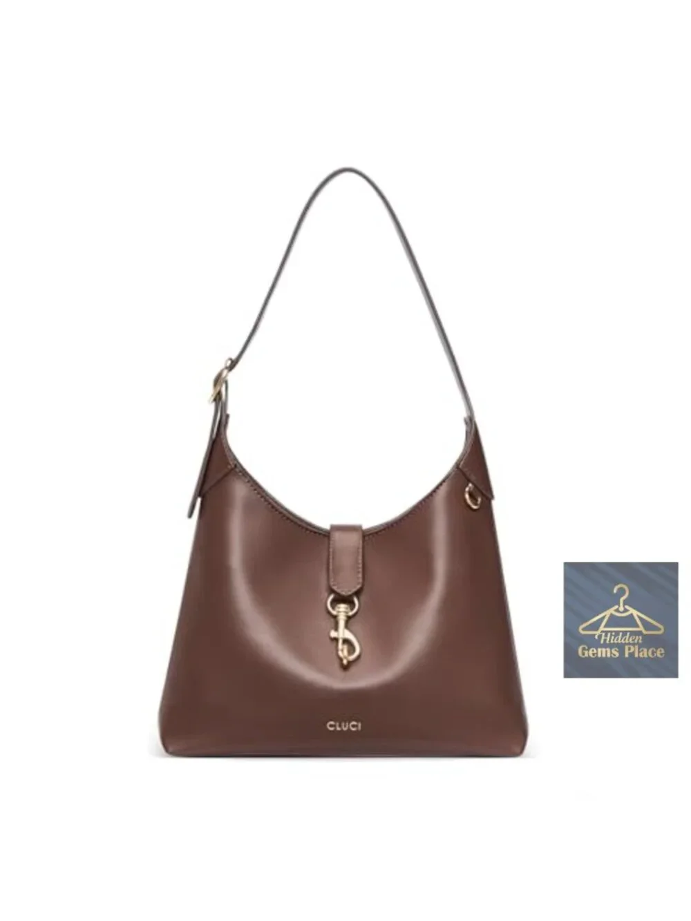 Soft Vegan Leather Hobo Bag with Adjustable Strap, Lightweight Slouchy Shoulder